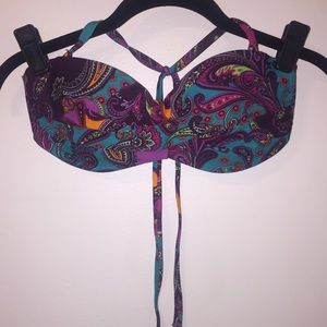 Boho Paisley Bikini Top